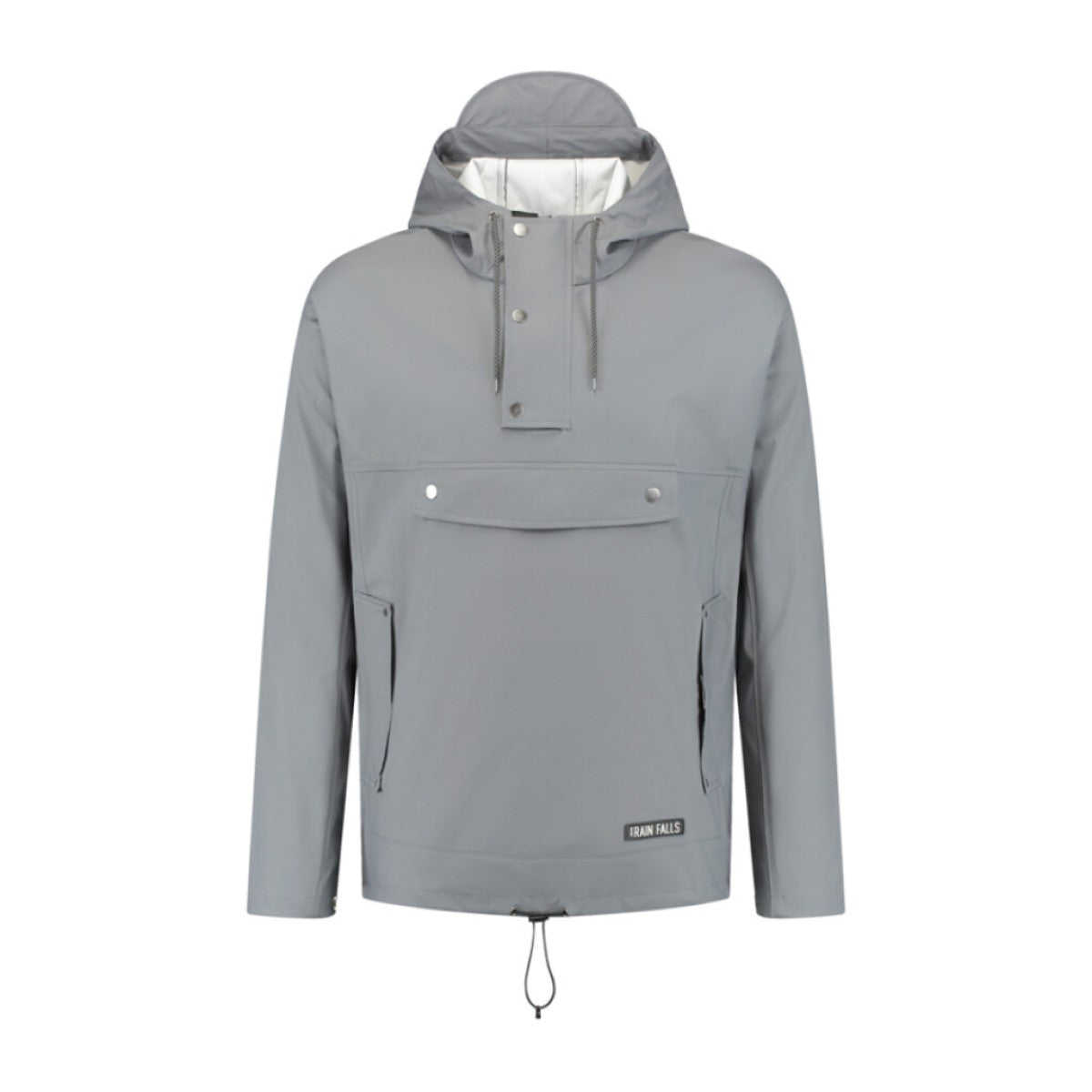 Mirage Raincoat Rainball Lukket Jakke - Størrelse M - Lavet af Polyester Soft Touch - Earl Gray