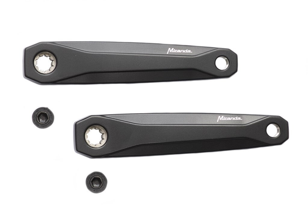Miranda Lambda e-cykel Cranket Bosch 3 170mm sort