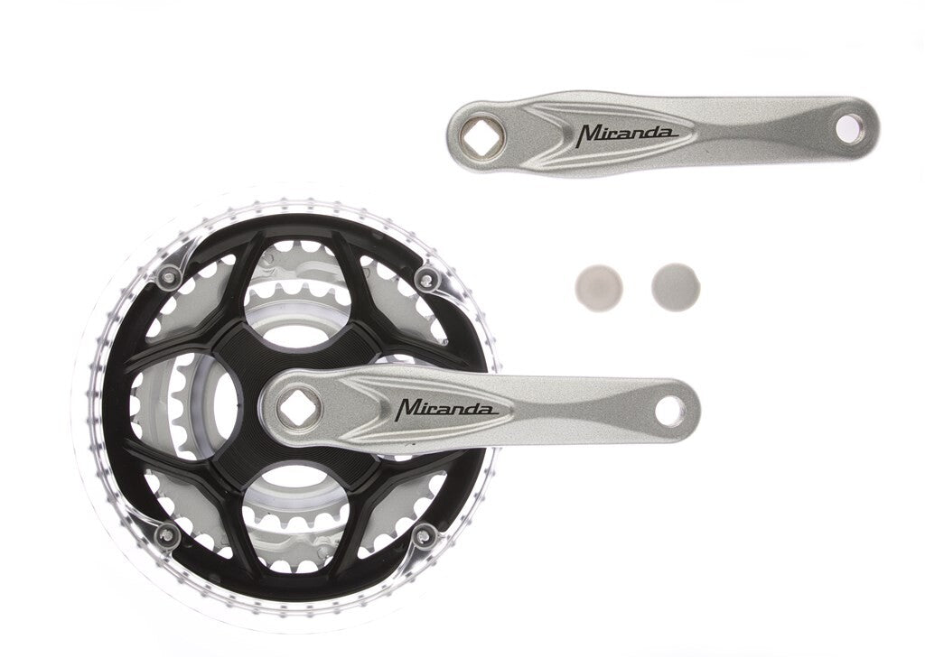 Miranda Cranket Alu Silver 22 32 42T Flat +0 mm