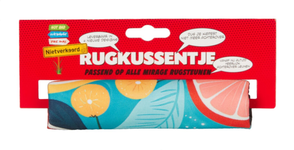 Newlooxs ikke forkert rygstøtte pude frugtcocktail