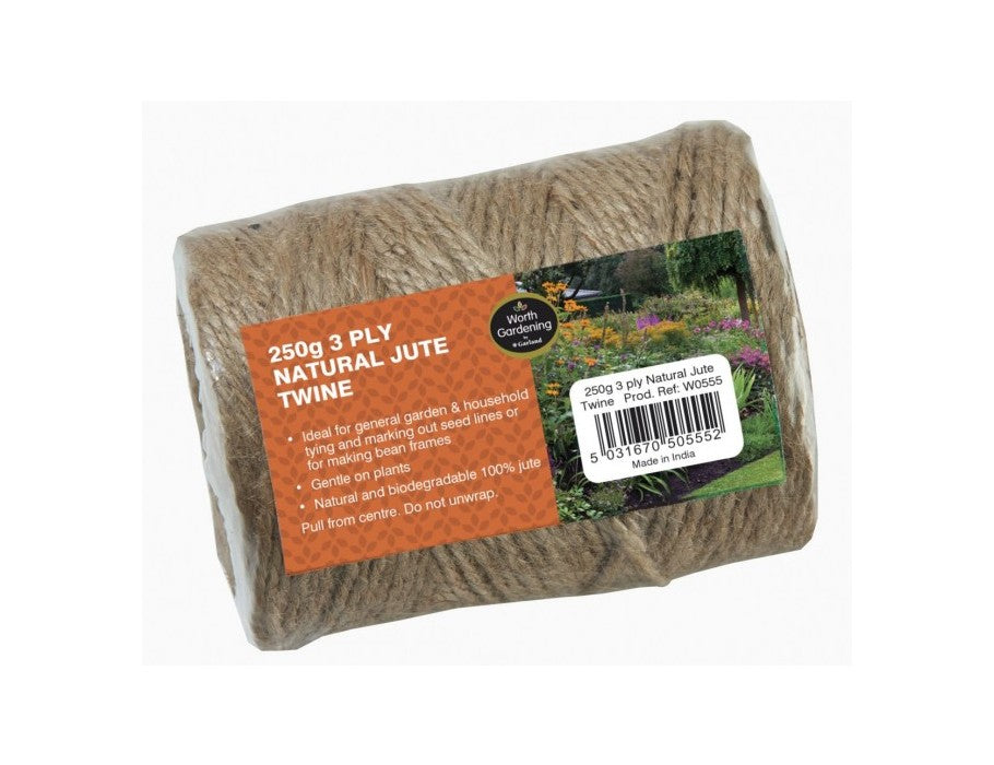 Garland jute tråd 3-lags - 250 gram