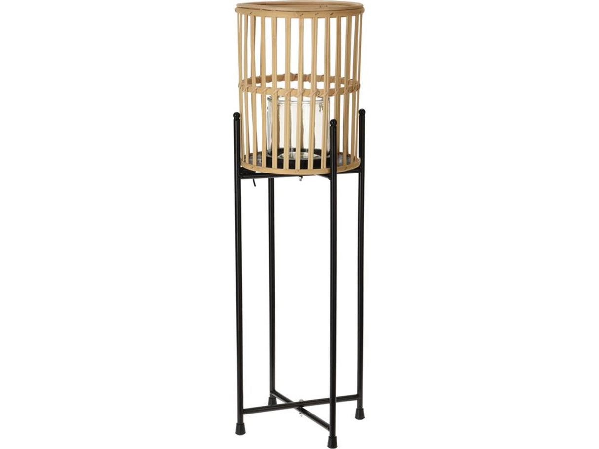 Home styling lanterne på stativ 19x19x25cm