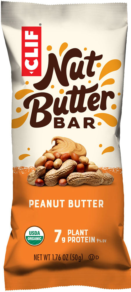 Clif bar nøddesmør fyldt bar blandet 12er boks