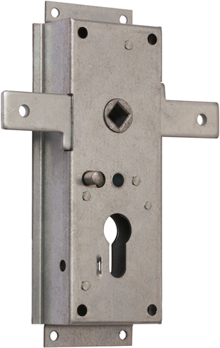 Nemef 1846 2 garageslot | pc60mm | slotkast staal verzinkt 59x159mm | stangen horizontaal | niet verend | 5.8mm aansluiting | dag- en nachtfunctie | dr 1+2+3+4 - 9184602010