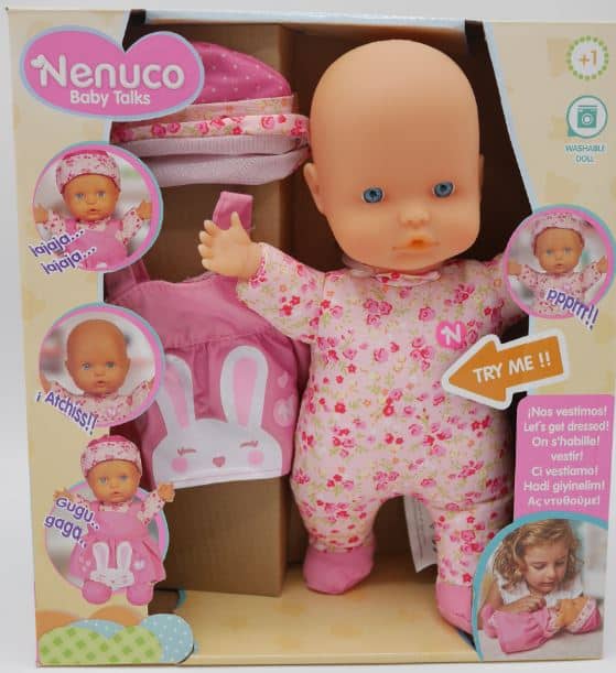 Famosa nenuco - babydukke med lyde og tøj