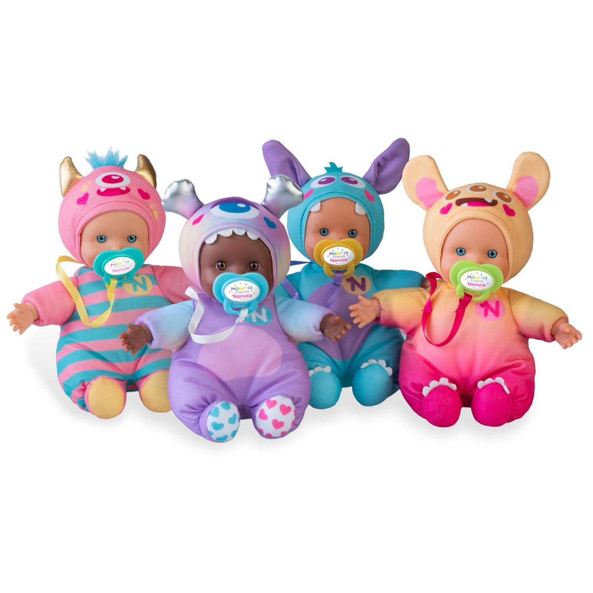 Nenuco monster friends dukke 15cm med sut