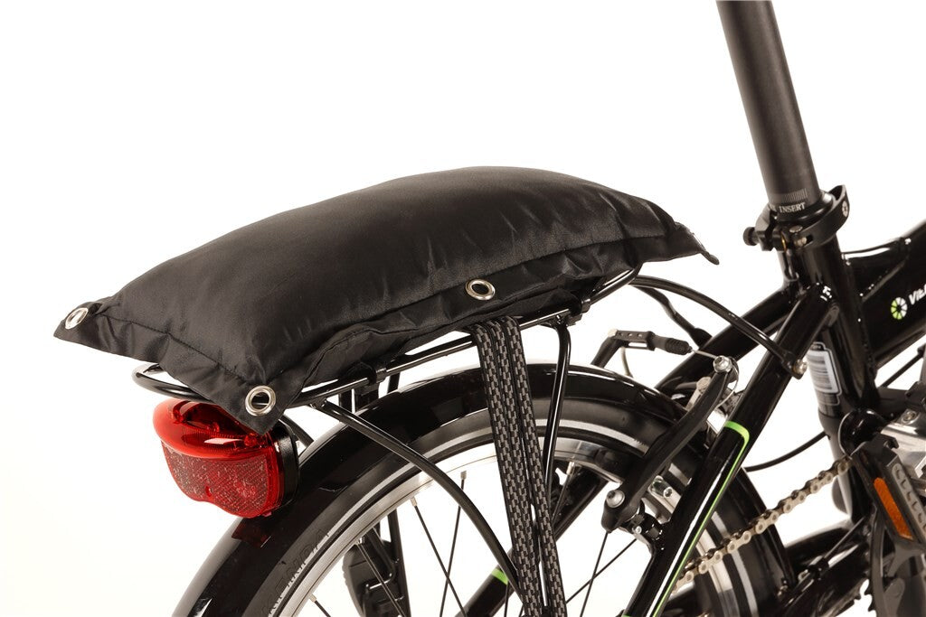 Bagagepudepude Fedt 35 cm sort