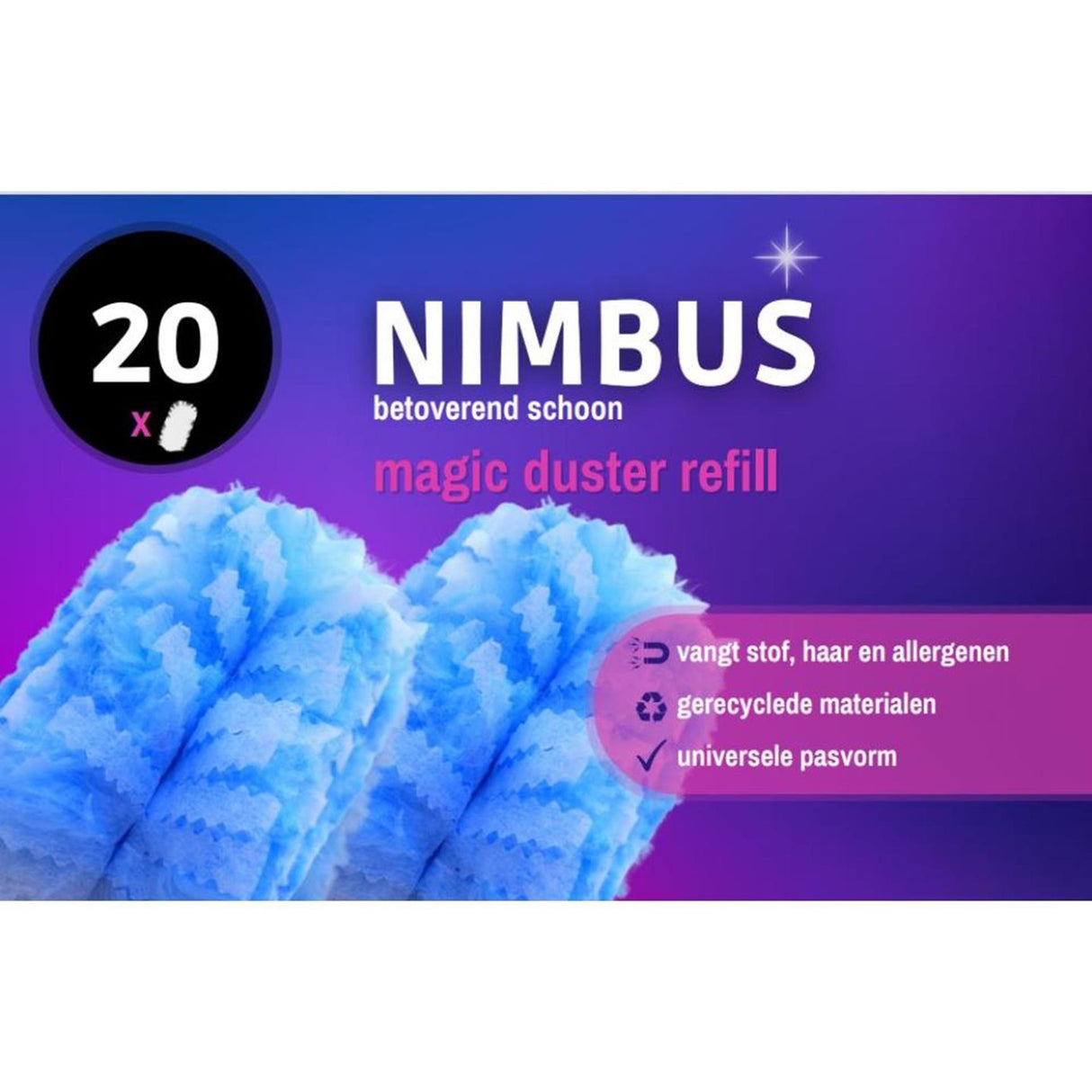 Nimbus magic duster refill 20 refills