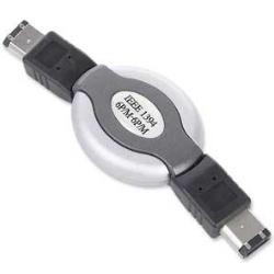Udtrækkeligt firewire-kabel - dvs. 1394
