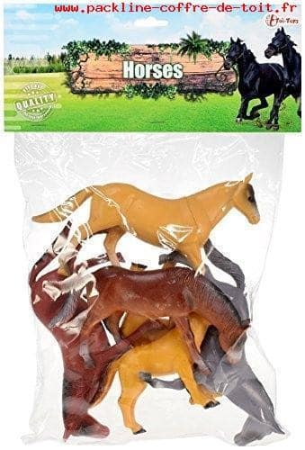 Jonotoys heste - 6 forskellige heste i en pose