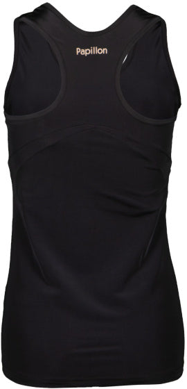 Papillon tanktop racer tilbage damer sort størrelse xl