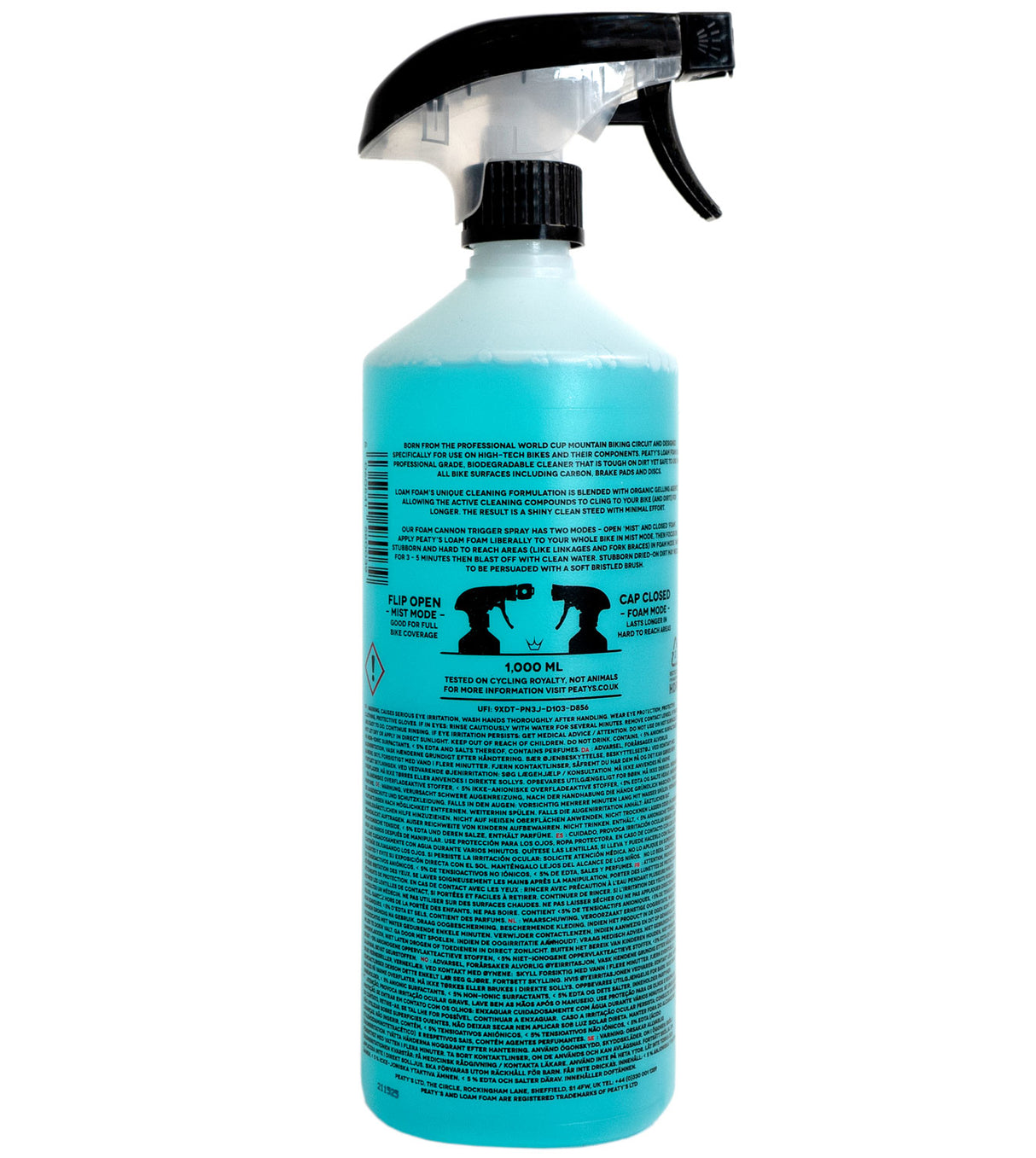 Peaty's lerskumsrens 1 liter