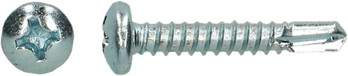 Pgb-europe pgb-fasteners | selvborende skrue din 7504m-h ø 3,50x13 zn | 200 stk - 07504m001003501303