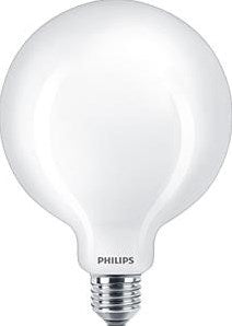 Philips LED Globe G120 E27 10,5-100W 2700K filament mat - LED3828