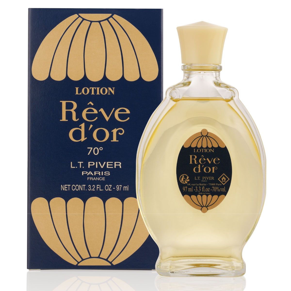 L.t. piver rêve d'or parfume lotion 97ml