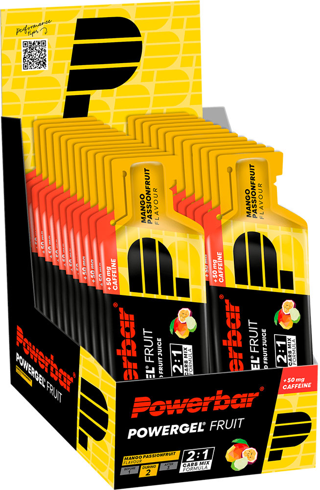 Powerbar power gel fruit 24er æske