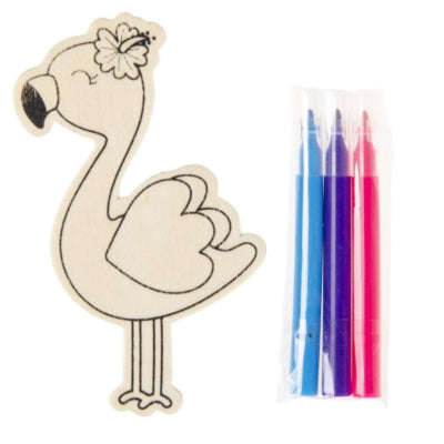 Farv din egen træfigur gør det selv 11 cm 3 assorteret | 36 stk