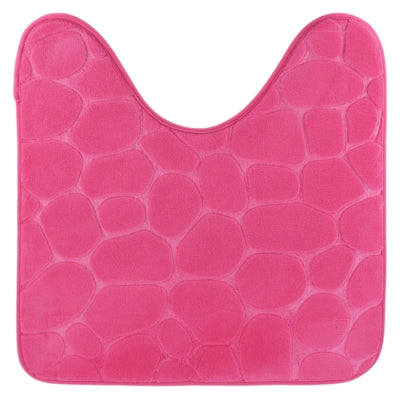 Toiletmåtte fuchsia mikrofiber 50 x 50 cm | 16 stk