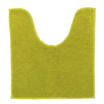 Toiletmåtte limegrøn polyester 45 x 50 cm | 6 stk