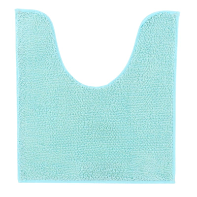 Toiletmåtte aqua polyester 45 x 50 cm | 6 stk