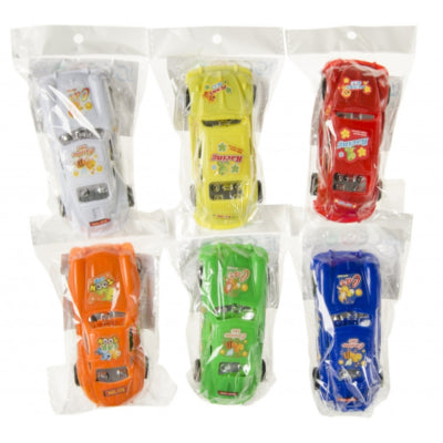 Racerbil 10,5 cm 6 assorteret | 24 stk