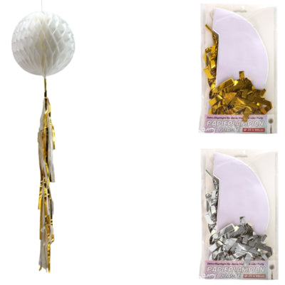 Lanterne med børste 80 cm 2 assorteret | 24 stk