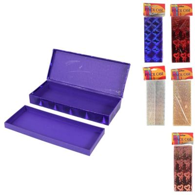 Penneæske 20 cm 5 assorteret | 96 styk