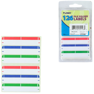 Etiketter 7,5 cm 126 stk. | 48 stk