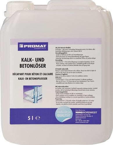 Promat tecwerk kalkbetonopløser | 5 l væskebeholder - 4000354680