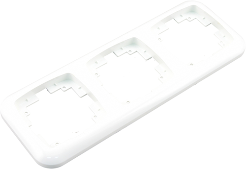 Q-link exa dækramme | 3-fold | polar hvid - 01.064.24