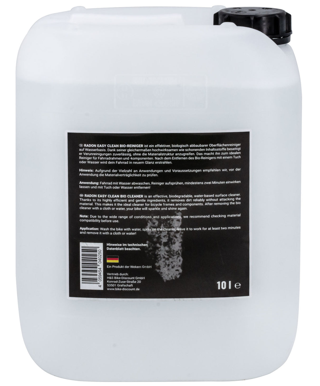Radon letrengørende biovaskemiddel 10l