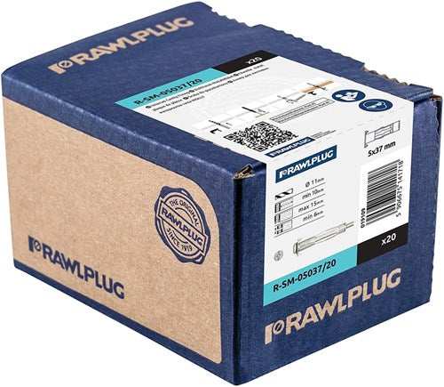 Rawl nylon plug fix 8 | 100 stk - r18-fix-n-08
