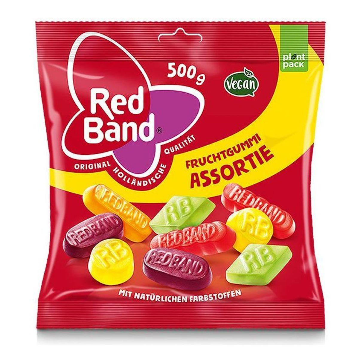 Rødt bånd fruchtgummi sortiment (12x 500gr)