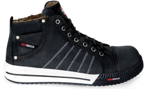 Redbrick ice sneaker high s3 foret sort - størrelse 47 - 11.083.037.47