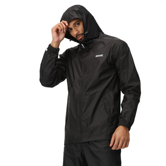 Regatta Jacket III Vandtæt udendørs jakke sort størrelse XXL