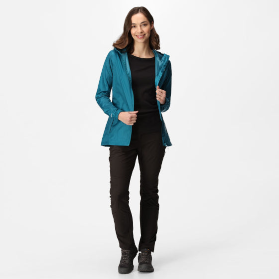 Regatta Pack It III Shell Jacket Ladies Blue Størrelse XS
