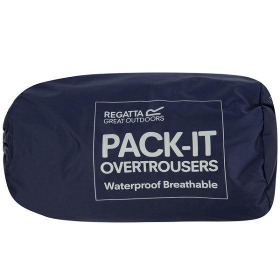 Regatta pack it regn bukser mænd mørkeblå størrelse xxl