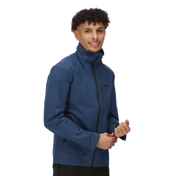 Regatta overmoor softshell jakke mænd blå størrelse xxl