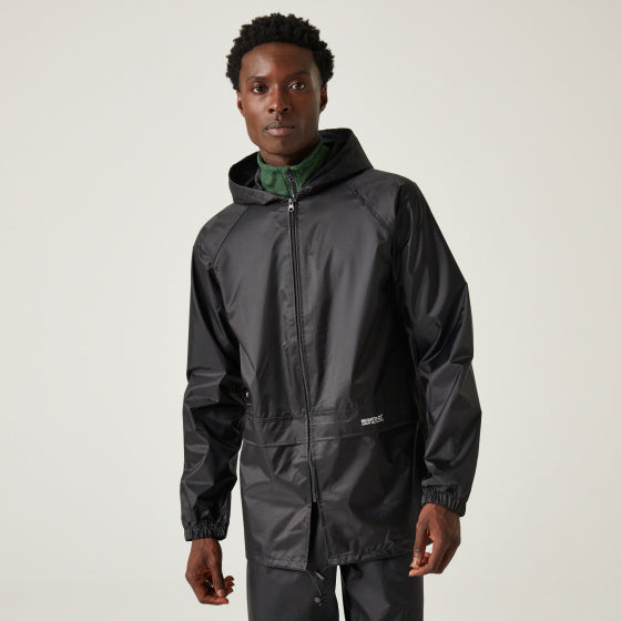 Regatta Stormbreak Raincoat Men Black Størrelse XL