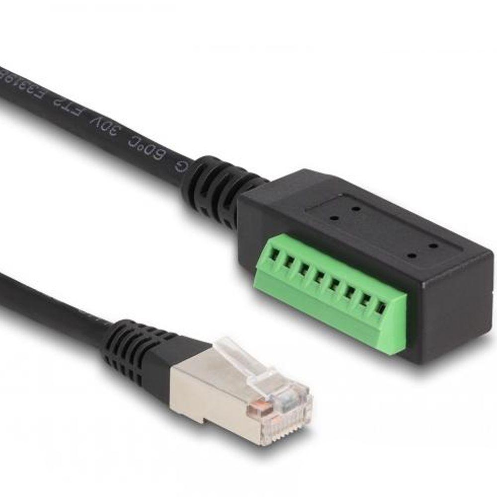 Adapter rj45 til klemrække