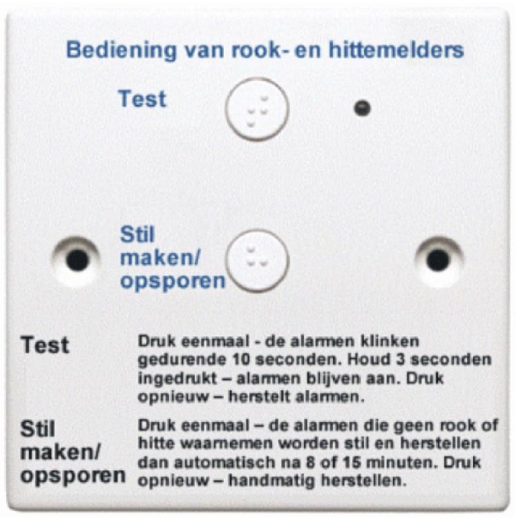Røgdetektor fjernbetjening