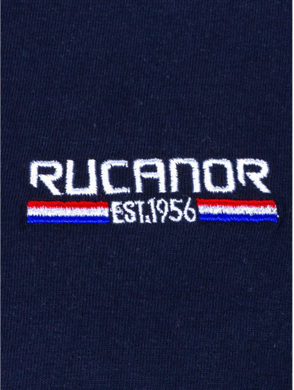 Rucanor Raffi Basic Shirt Round Neck Mænds mørkeblå størrelse m
