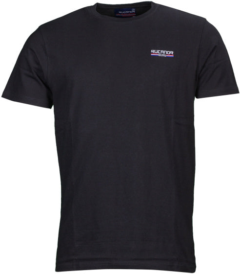 Rucanor Raffi Basic Shirt Round Hals Men Black Størrelse 3xl