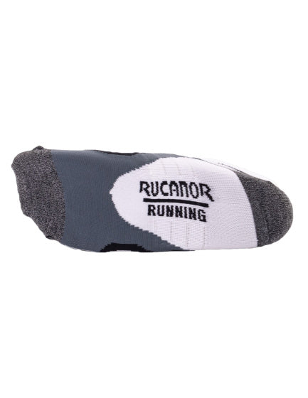 Rucanor Running Socks Short 2-Pack White Gray Størrelse 43-46