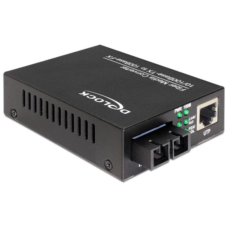 SC fiberoptisk konverter - single mode