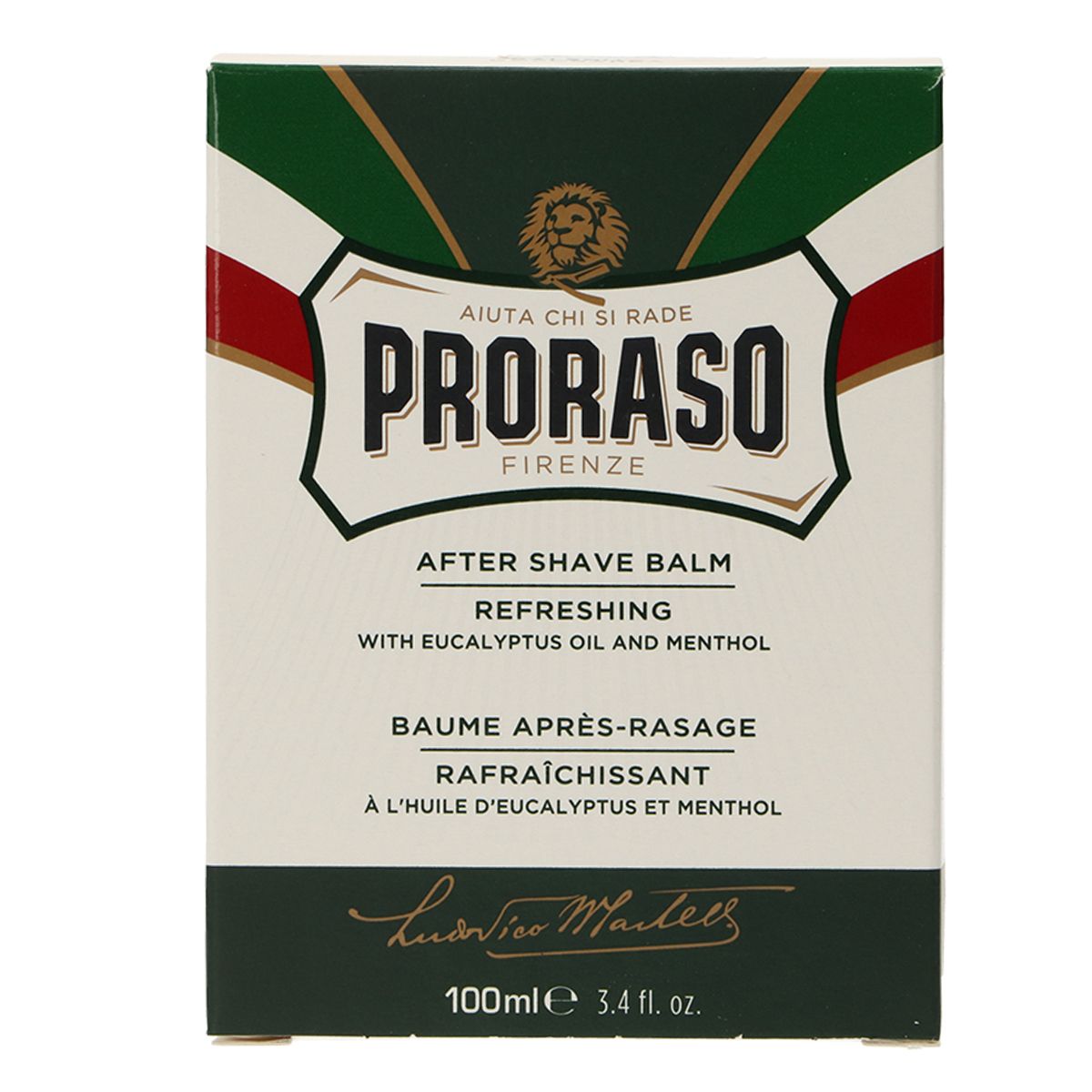 Proraso aftershave balsam flydende eukalyptus 100ml