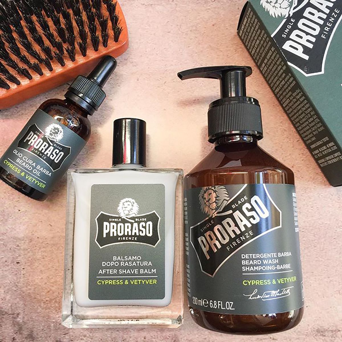 Proraso skægvask cypres vetyver 200ml