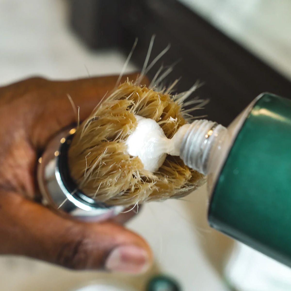 Proraso professionel naturlig hårbarberbørste