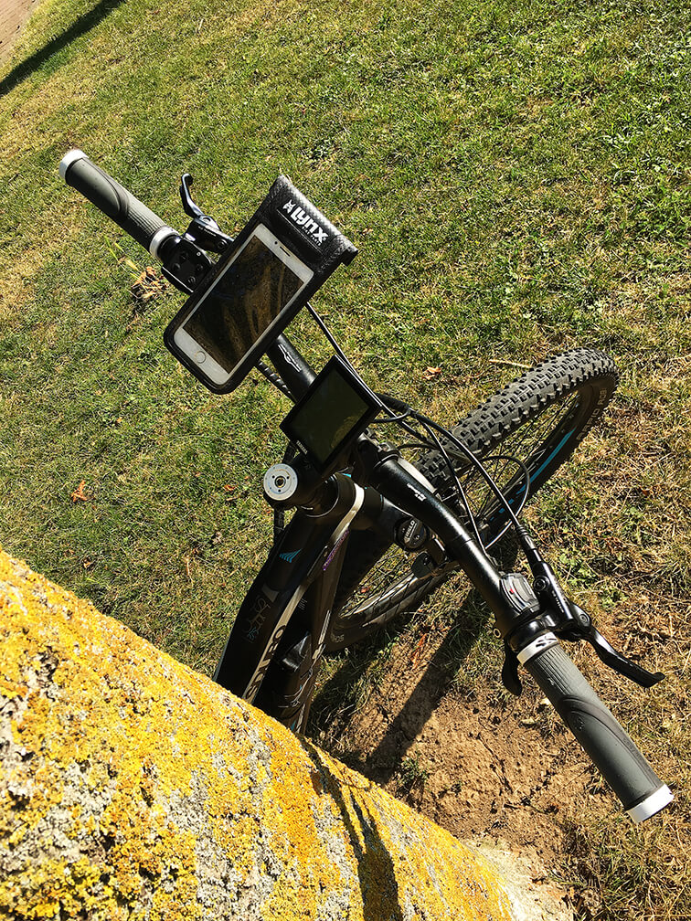 Vandtæt smartphoneholder