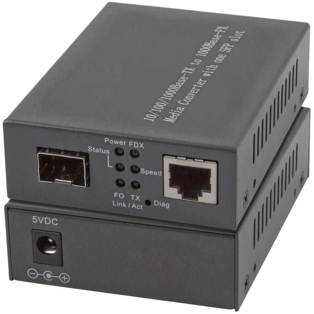 Abi fiberoptisk konverter - multimode singlemode sfp